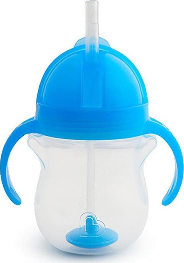 Munchkin Tıklama Kilitli Uçlu Alıştırma Bardağı 6Ay+ 207ml Mavi - Image 1