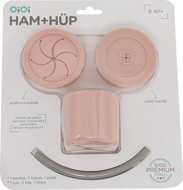 OiOi Ham + Hüp Pinky Pink / Powder Grey - Image 1