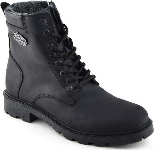 White World 763 Siyah Bot Hakiki Deri - Image 1