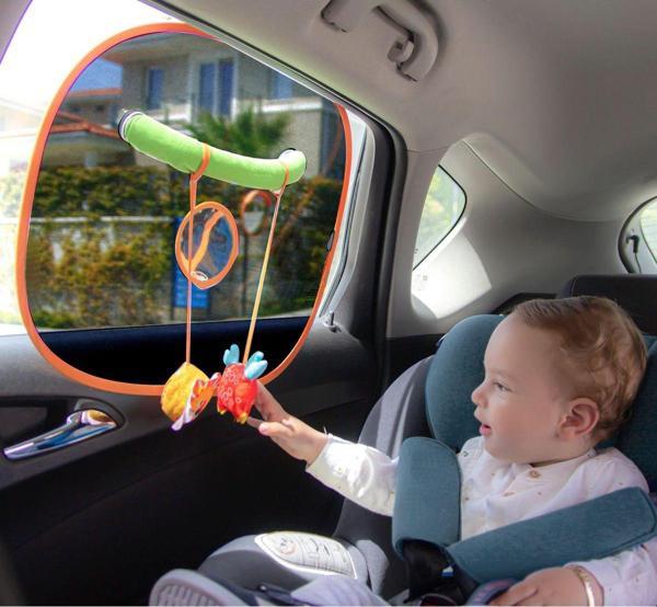 Babyjem Oyuncaklı Oto Yan Cam Güneşliği - Image 1