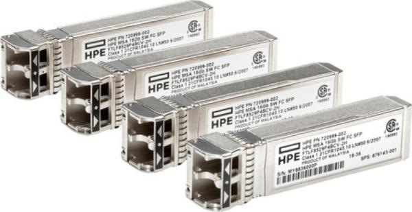 HPE MSA 16Gb SW FC SFP 4pk XCVR - Image 1