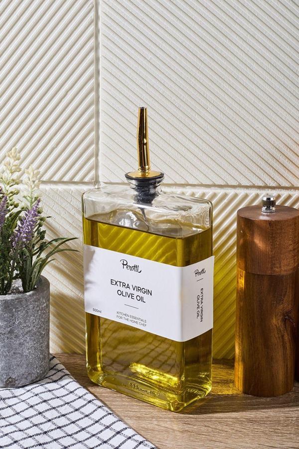 Perotti molivet gold cam yağlık 500 ml cam yağdanlık - sirkelik - sosluk - Image 1