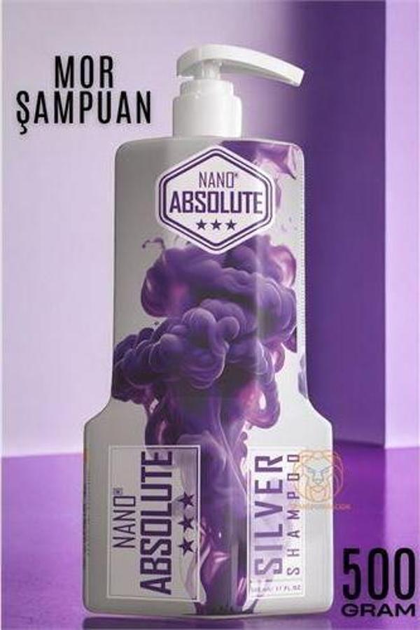 Findit Silver Mor Şampuan 500 ML Absolute Professional 330807 - Image 1