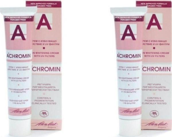 Achromin 2 Adet Leke Karşıtı Beyazlatıcı Krem 2X45 Ml - Image 1