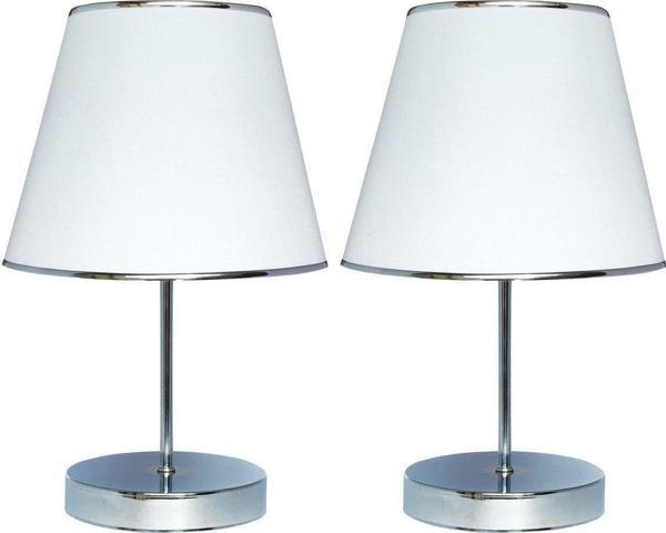 Eslight Mira 2 Li Masa Lambası Abajur Beyaz Ea49 - Image 1