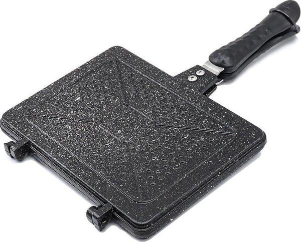 Döküm granit teflon ocak üstü tost Makinesı - el tostu - Image 1