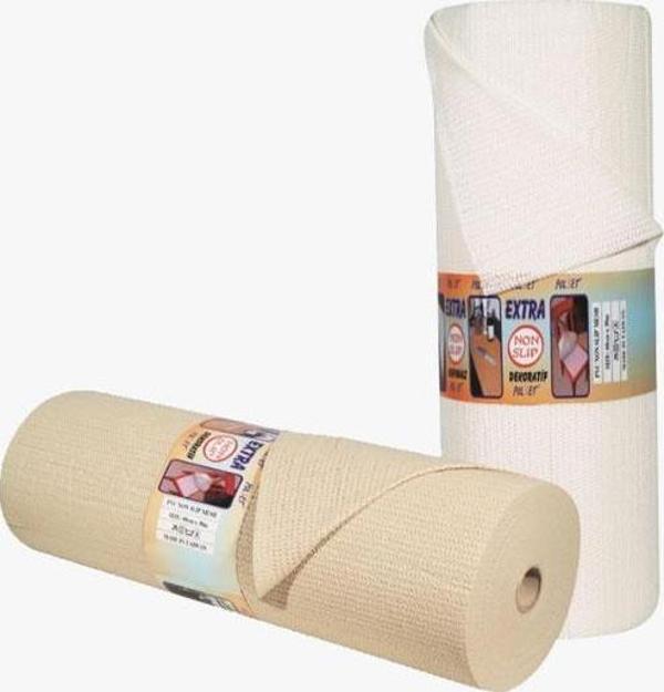 halı kaydırmaz örtü 60cmX30mt. kaymaz raflık örtü krem - Image 1