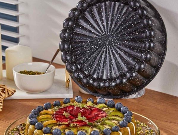 Döküm tart kek kalıbı - exclusive döküm kek kalıbı 26 cm. - Image 1