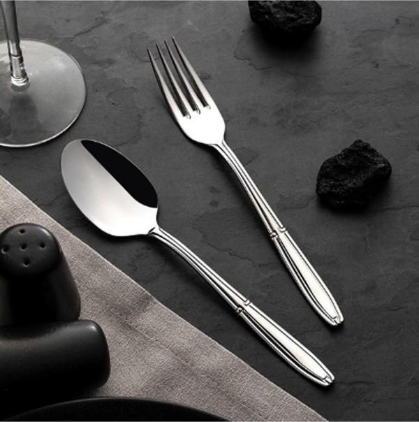Nehir buket kaşık çatal takımı - 60 prç. kaşık çatal takımı seti 12 kişilik - Image 1