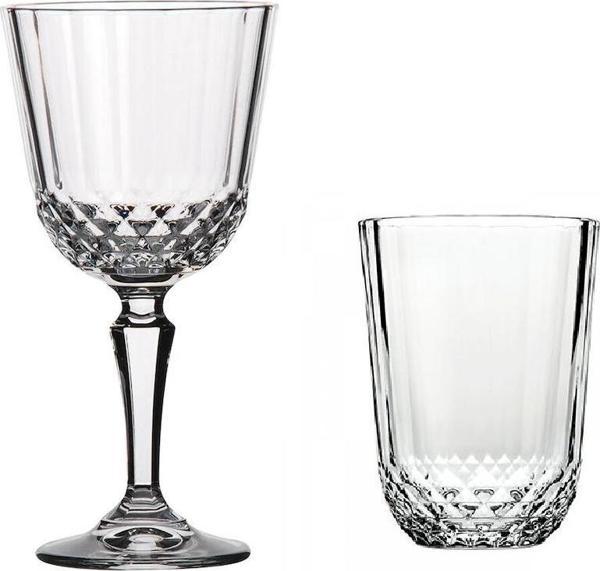 Paşabahçe su bardak  seti diony kadehli su bardağı takımı 24 prç.özel seri - Image 1