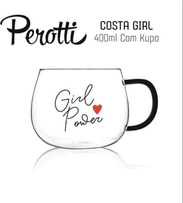 Perotti costa girl cam kuplu kupa - çay kahve fincanı 400 ml.sf-13770 - Image 1