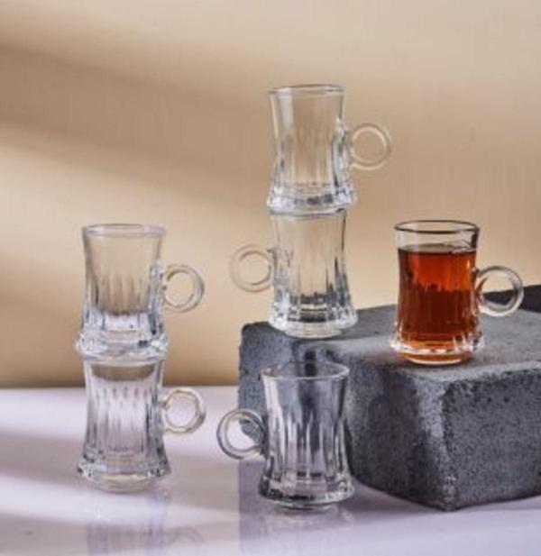 Perotti giancarlo kulplıu çay bardağı - 6 lı çay bardak - Image 1