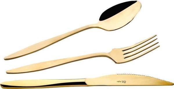 Özlife ela gold titanyum 36 prç. çatal kaşık bıçak takımı seti  - Image 1
