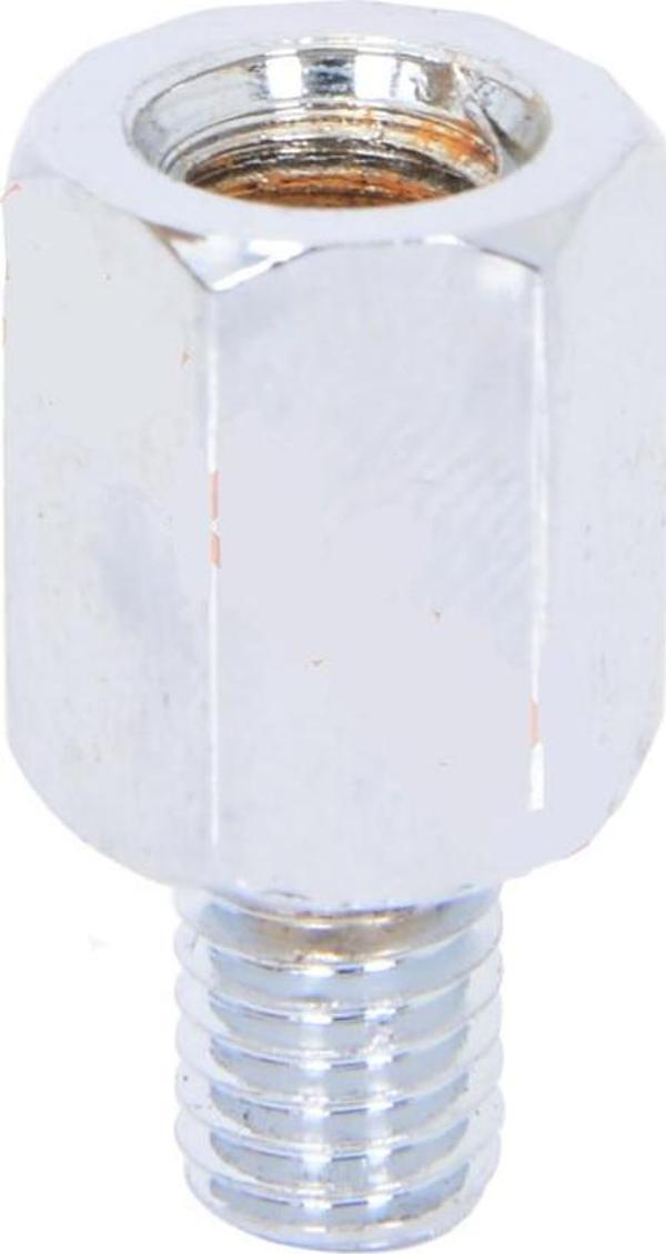 Motospartan Ayna Aparatı Adaptörü +8mm +8mm Krom 8mm Düzden 8mm Düze - Image 1