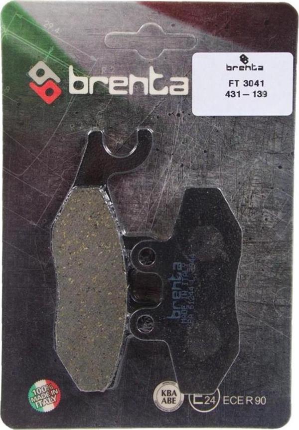 Brenta Organik Fren Balata Ft 3041 Gılera Runner 200 St Pıaggıo Fly100 X7 X8 125 200 X9 250 Xevo 250 - Image 1