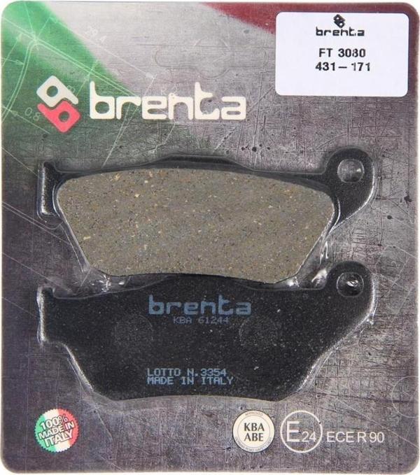 Brenta Organik Fren Balata Ft 3080 Ön Yamaha 250 R/v X-max 05 - 13 F Yp 250 R X-max 05 - 09 F 250 X- - Image 1
