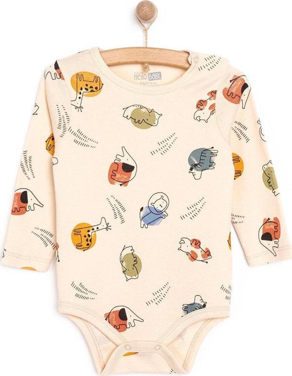 HelloBaby Uzun Kol Body Erkek Bebek - Image 1