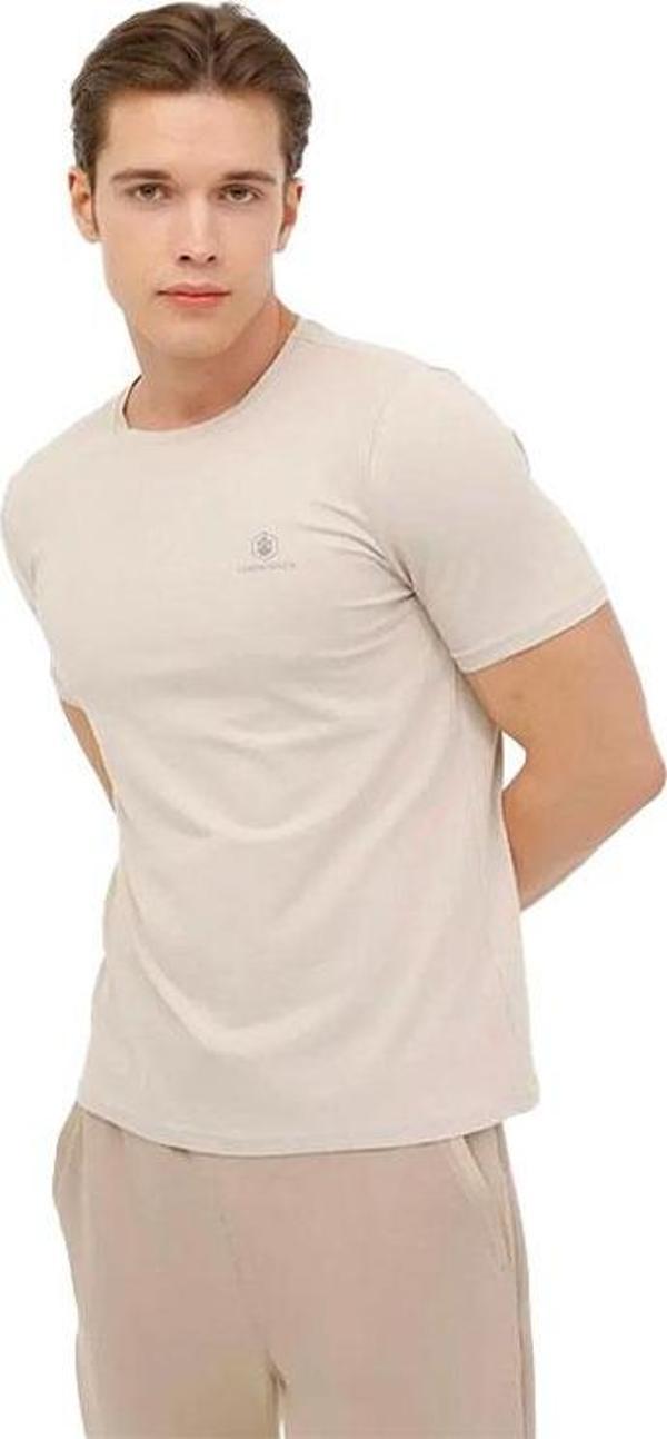 Lumberjack 4M M-Ct102 Bsc C Nk T-Sh 4Fx Erkek T-shirt - Image 1