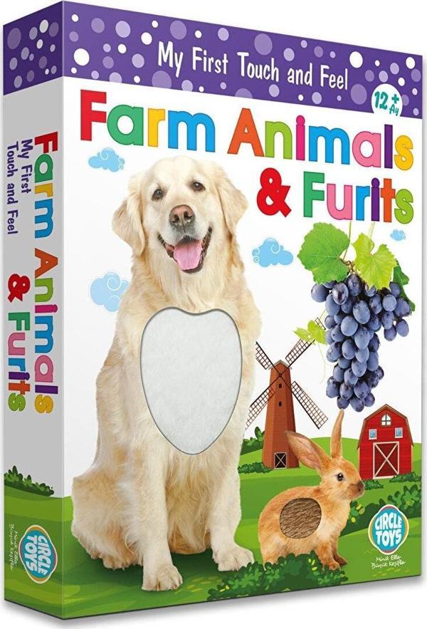 Circle Toys Dokun Hisset Çiftlik Hayvanları ve Meyve - Image 1