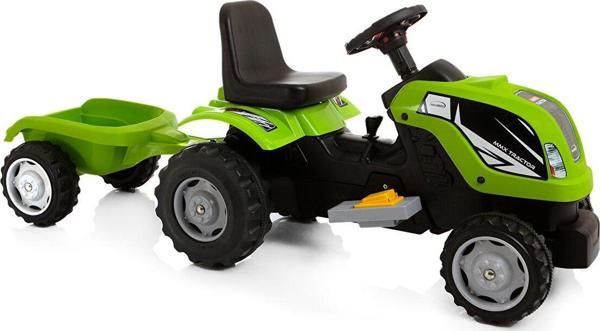 Micromax Römorklu 6 V Akülü Araba Yeşil - Image 1