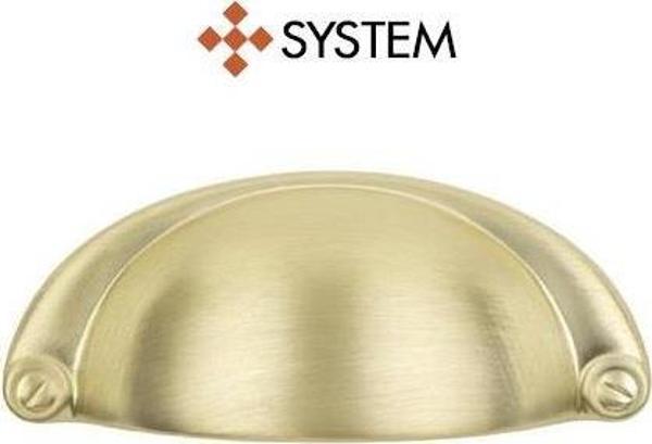 SYSTEM 32MM BB MAT ALTIN RENK TAS KULP SY4525 0032 BB - Image 1