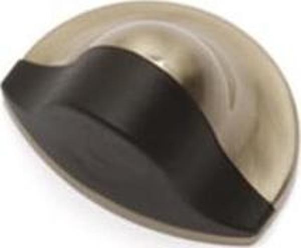 SYSTEM KAPI STOBU KAPI STOPERİ YER STOPERİ NİKEL SATEN SİYAH RENK DS1000 0045 NB-P6 - Image 1