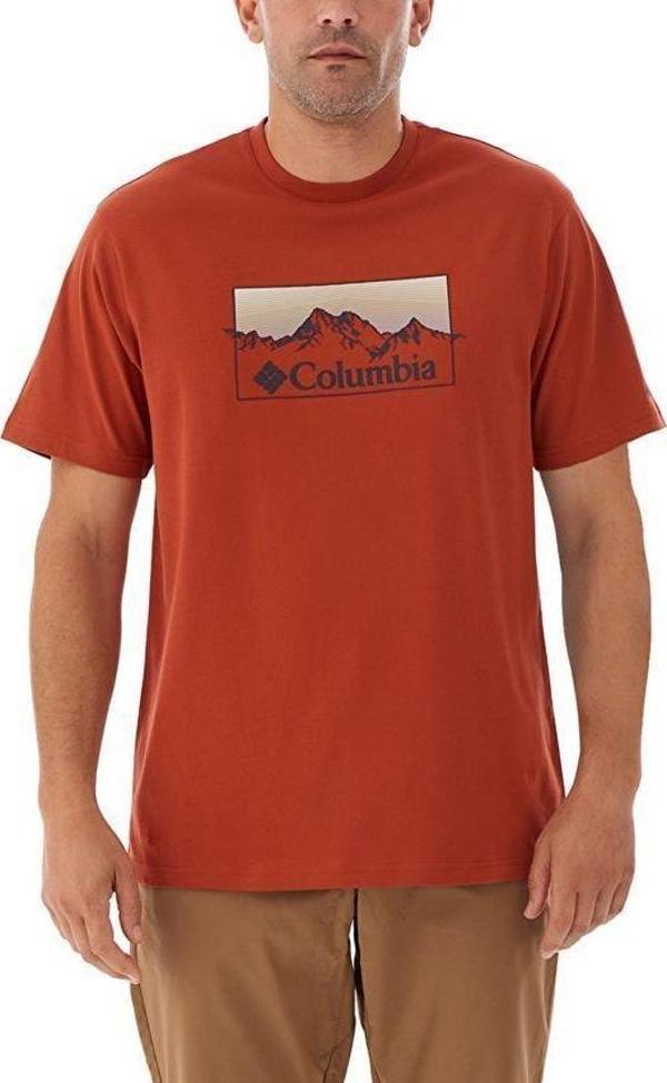 Columbia Linear Range Erkek T-shirt - Image 1