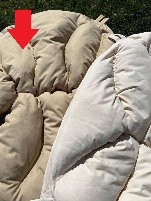 Yapa Yavuzpaşalar Cappucıno(Bej) Asma Koltuk Minderi-Paşa Keyfi Koltuk Minderi/Relax Koltuk Minderi/Elit - Image 1