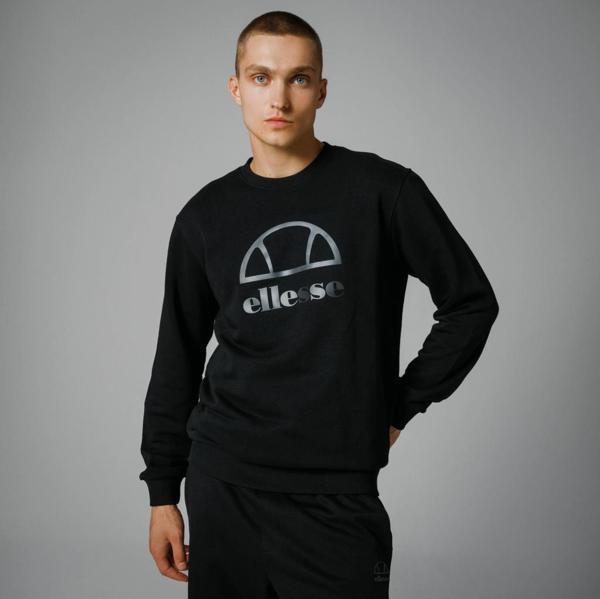 Ellesse Sweatshirt Siyah Erkek EM255 - Image 1
