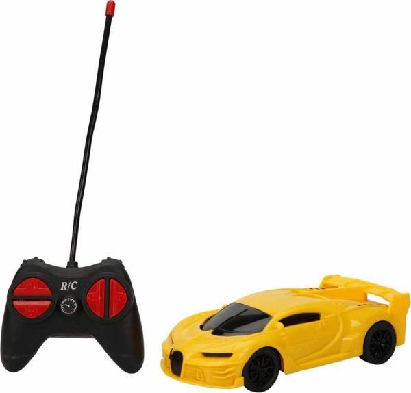 1:24 Uzaktan Kumandalı Araba 17 cm XLD575-63 39281 Sarı - Image 1