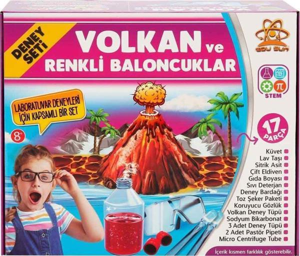 Edu Sun Volkan ve Renkli Baloncuklar S00003707 - Image 1