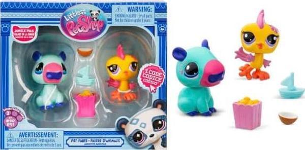 Littlest Pet Shop Minişler 2’li Figür Seti S2 S00000620 Kapibara ve Kuş - Image 1