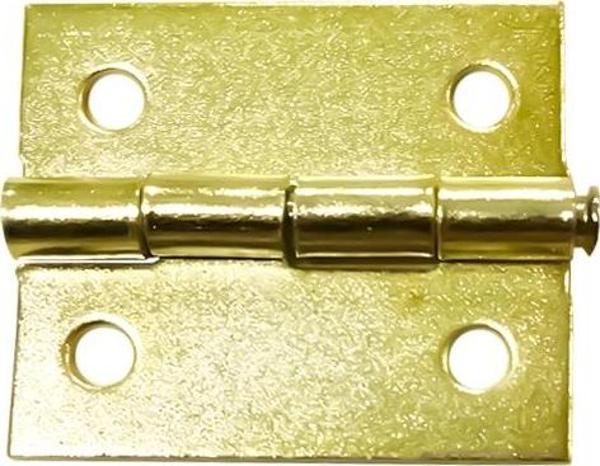 Klasik Menteşe 20 Adet Sarı 20x25 mm Kutu ve Sandık Menteşesi Hobi Maket - Image 1