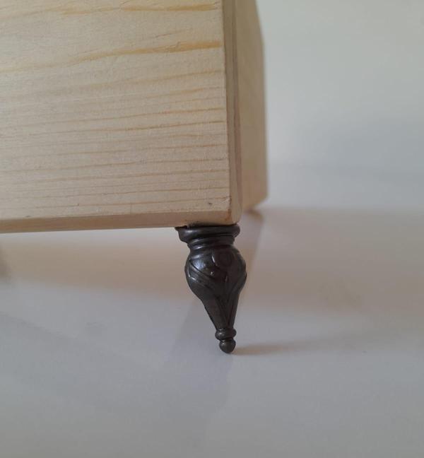 Mina 4 Adet Oksit 3 cm Sandık Kutu Ayak - Image 1