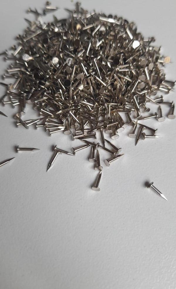 Mini hobi çivisi 9 mm 100 gram nikel - Image 1