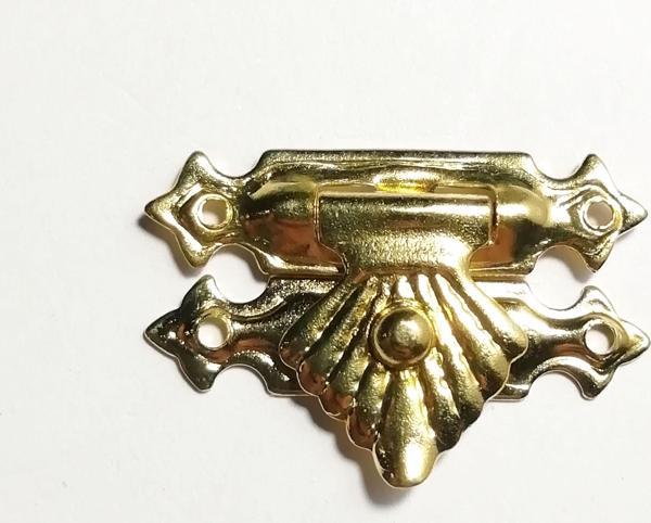 Tavla Klipsi Sarı 10 Adet 26x17 mm Kutu ve Kapak Kilit - Image 1