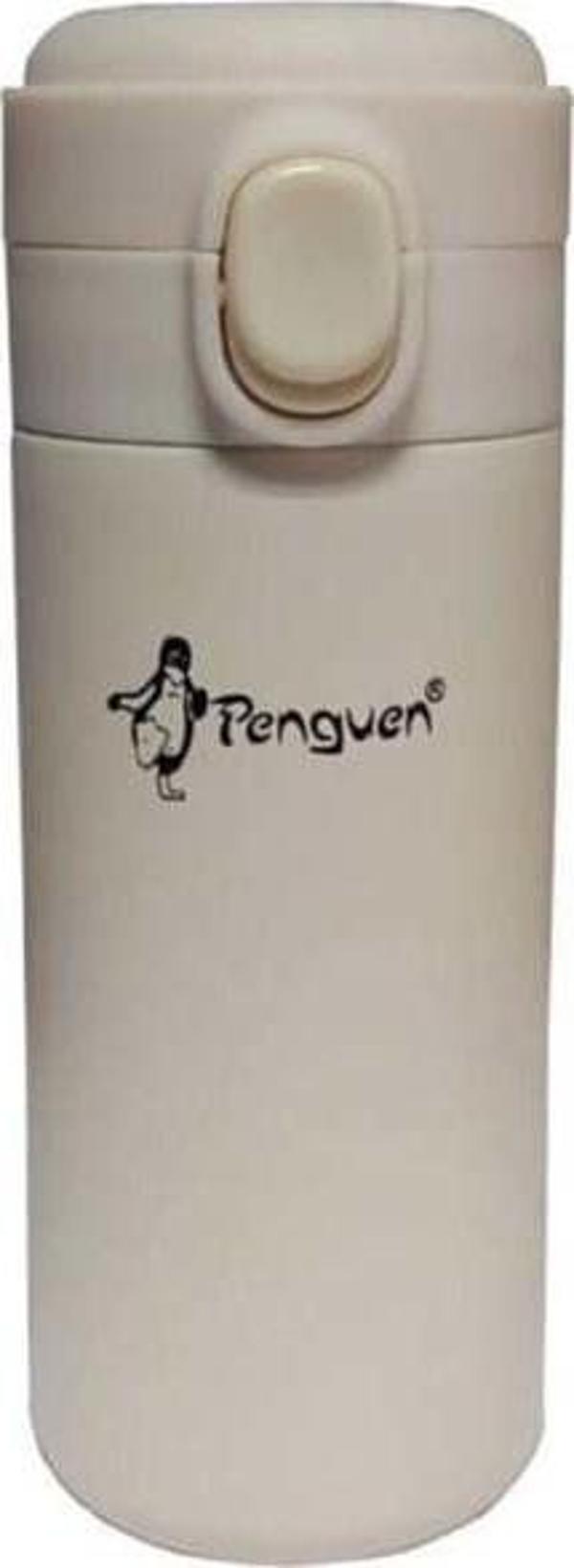 Penguen Krem New 0,40 ml. Basmalı Kapak Termos PNG-1040 - Image 1