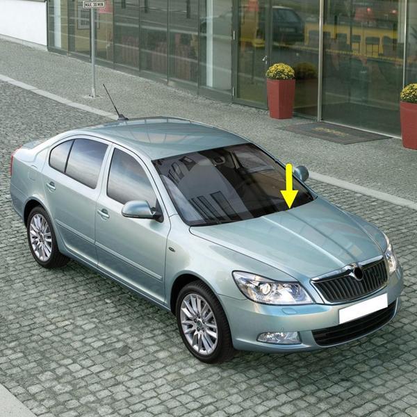 Skoda Octavia 2 A6 2009-2012 Ön Cam Sol Silecek Kolu 1Z1955409A - Image 1