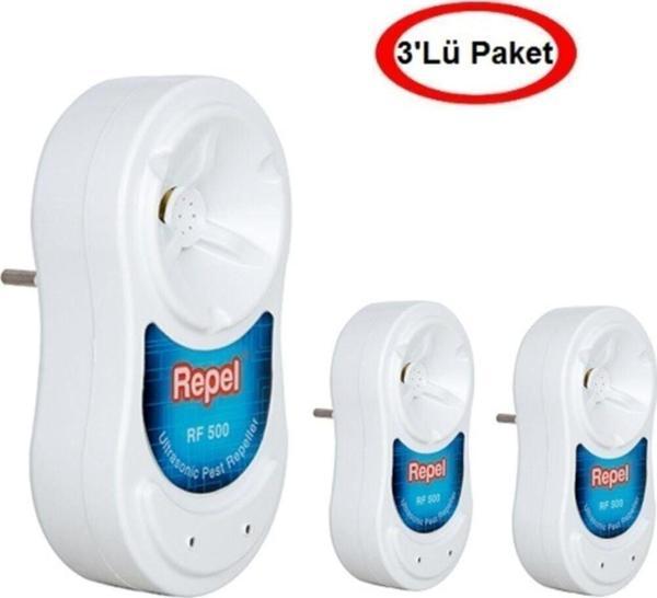 Repel Fare Kovucu Haşere Kovucu Akrep Kovucu Süper Etki (3'Lü Paket) Etki Alanı 500 M2 - Image 1