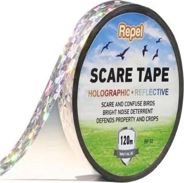 Repel Holografik Kuş Kontrol Sistemi Reflektör Şerit - 120 Mt - Image 1