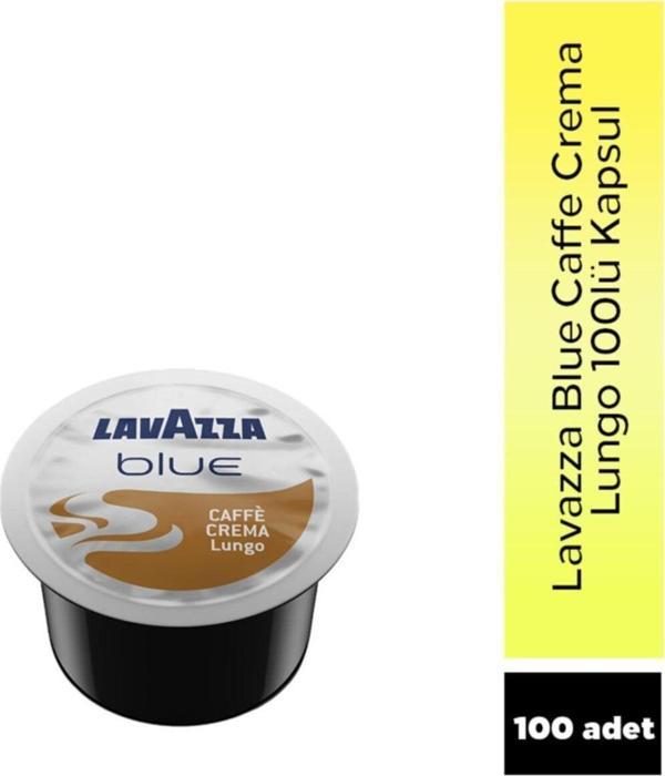 LavAzza Blue Caffe Crema Lungo Kapsül Kahve 100 Adet - Image 1