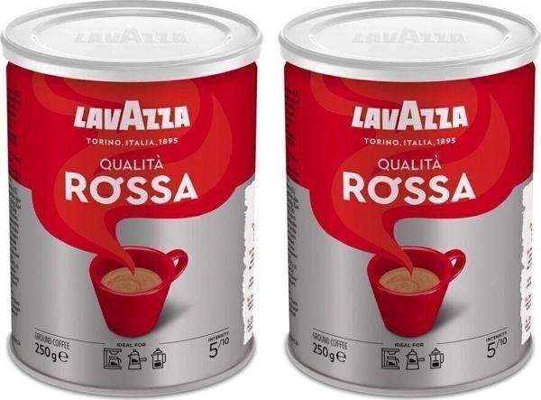 LavAzza Qualita Rossa Filtre Kahve - Teneke Kutu - 250Gr X 2'Li - Image 1