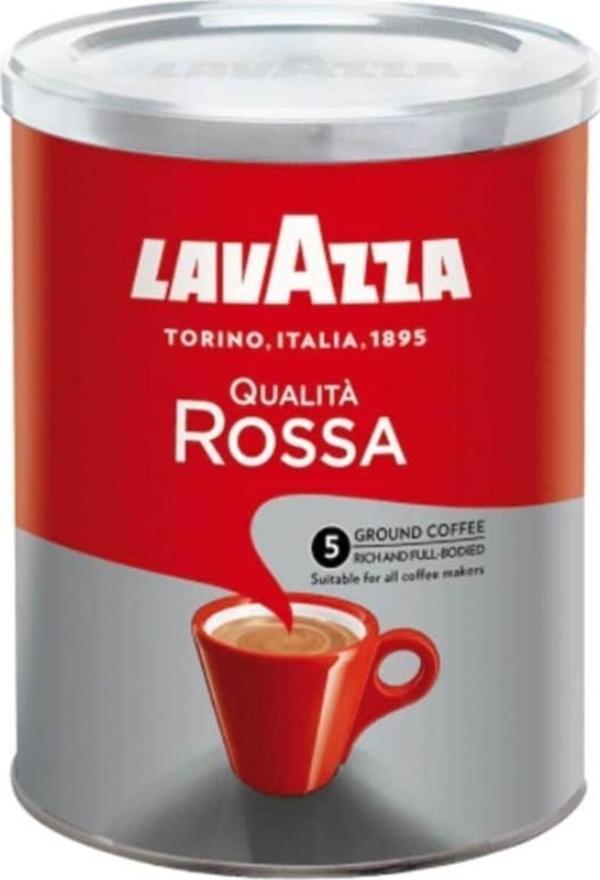LavAzza Qualita Rossa Teneke Filtre Kahve 250  gr - Image 1