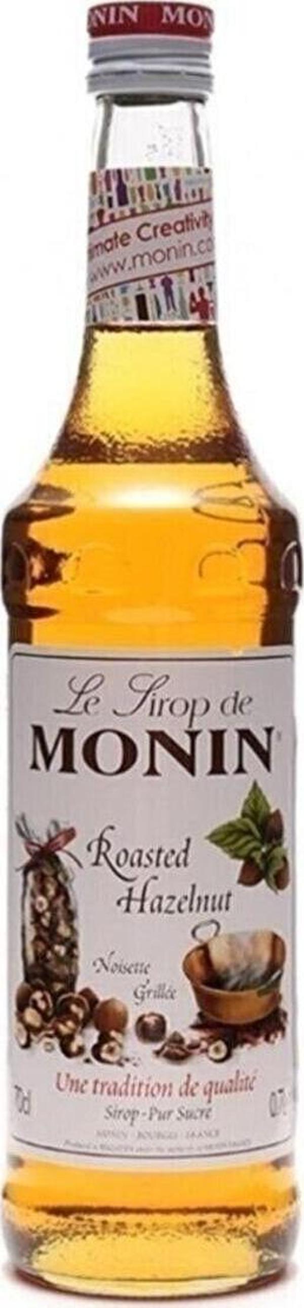 Monin Roasted Hazelnut Kavrulmuş Fındık Aromalı Şurup 700 Ml - Image 1