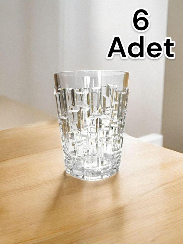 Kırılmaz Meşrubat Bardağı 250 ml Kokteyl Kadehi 6 Adet - Image 1
