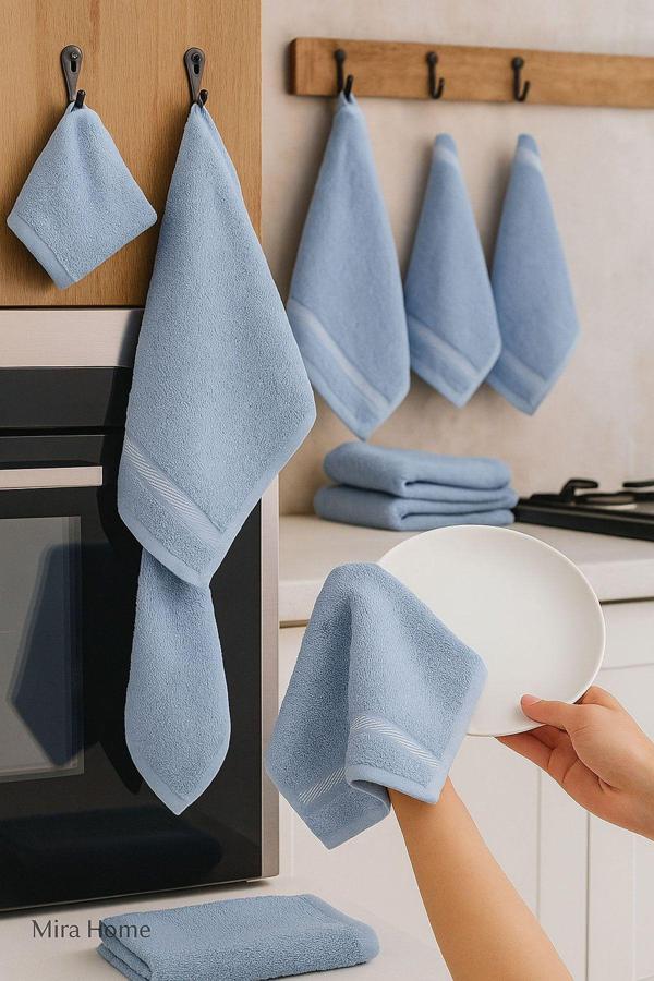 4 lü Mutfak Kurulama Havlusu Bezi 30X30 Cm - Image 1