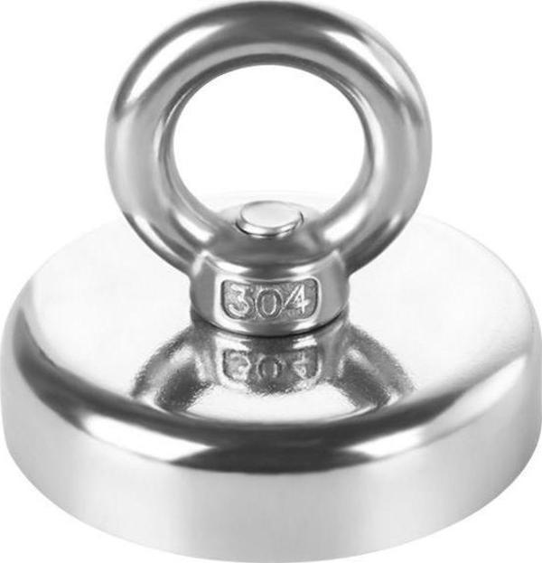 Valkyrie D25 19kg Fishing Magnet 25mm Askılı Güçlü Neodyum Mıknatıs - Image 1