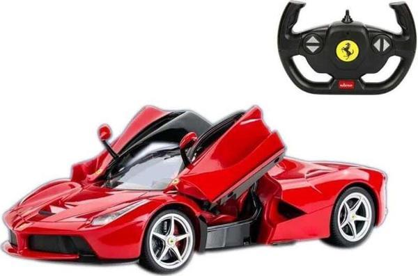 114 Ferrari LaFerrari Uzaktan Kumandalı Işıklı Araba - Kırmızı - Image 1