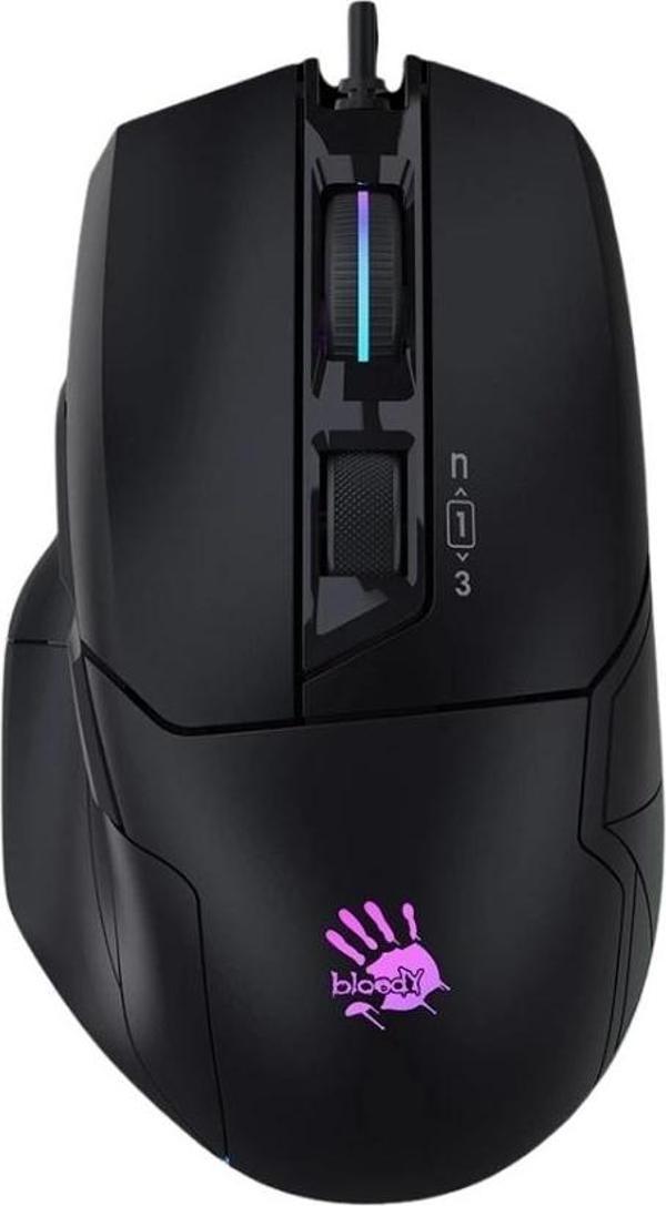 A4Tech Bloody W70 Max 10000 Dpi Siyah  RGB Gaming Mouse - Image 1