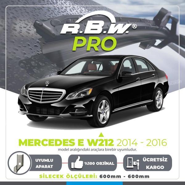 Mercedes E W212 Muz Silecek Takımı (2014-2016) RBW PRO - Image 1